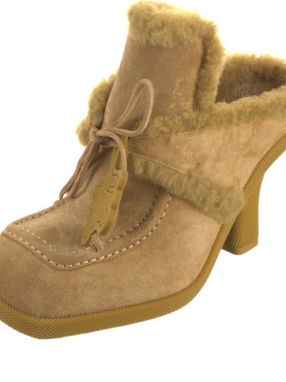 Burberry Burberry Prorsum Suede Mules